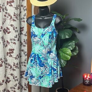 Vintage Maxine of Hollywood Womens Swim Dress One Piece